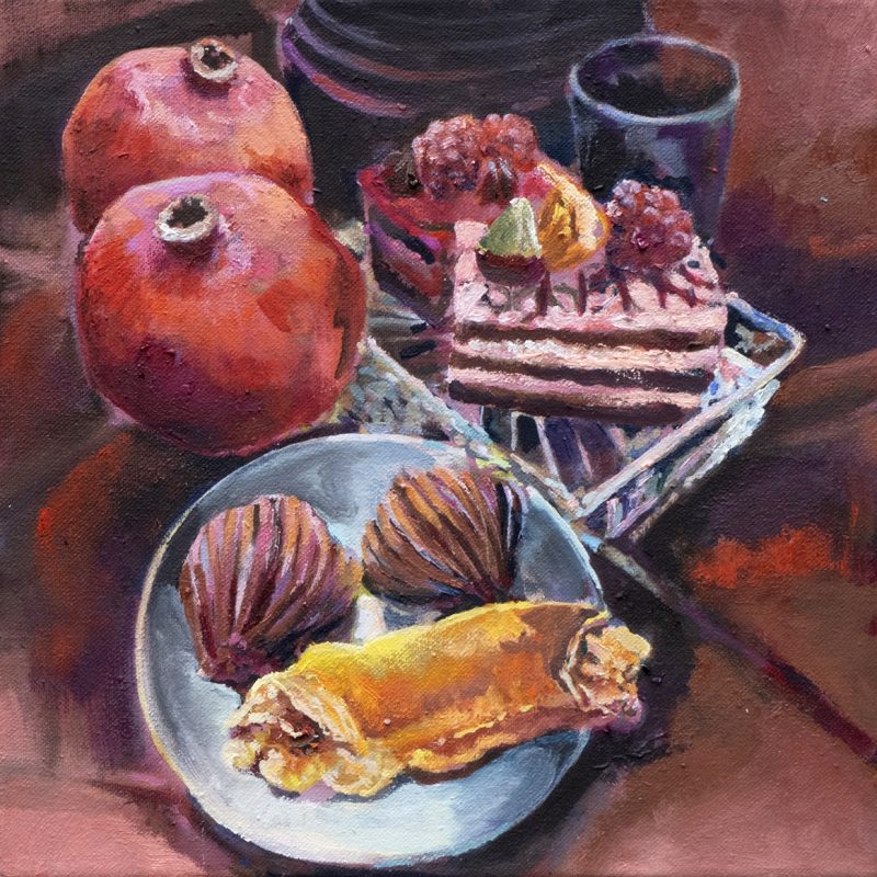 Granatapfel-Baklava 2