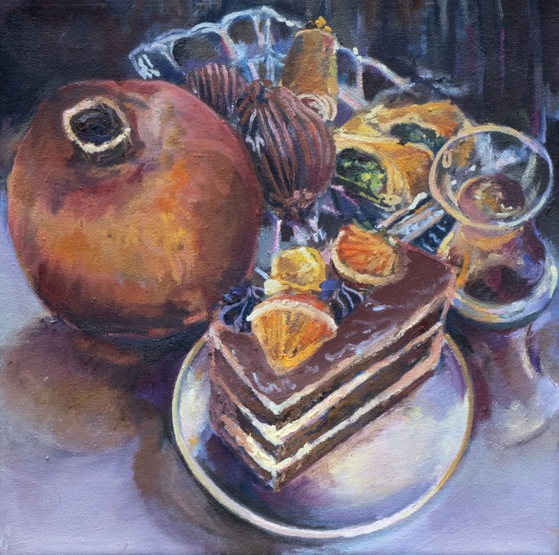 Granatapfel-Schoko